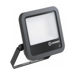 Ledvance LED Floodlight Aluminium Black 69W 10000lm 100D - 840 Cool White | IP66 - Light Sensor - Symmetrical