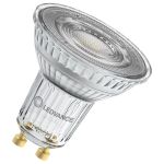 Ledvance LED Reflector GU10 PAR16 6.1W 575lm 60d - 930 Warm White Warm White| Dimmable - Replaces 80W