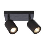 Good&Mojo Ceiling Light Java Bamboo Black | Suitable for 2x GU10 