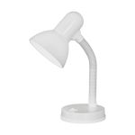 Eglo Table Lamp Basic Steel White | IP20 - Suitable for 1x E27 