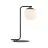 Nordlux Table Lamp Grant Glass Black | Suitable for 1x E14