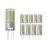 Multipack 10x Noxion Bolt LED Capsule G9 4.8W 600lm - 827 Extra Warm White | Replaces 50W