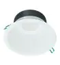 Philips LED Downlight Coreline DN142B Aluminium White 11W 1200lm 60D - 830 Warm White | Cutout 155mm - IP54 - White Reflector
