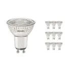 Multipack 10x Noxion PerfectColor LED Spot GU10 PAR16 4W 345lm 60D - 940 Cool White | Best Colour Rendering - Dimmable - Replaces 50W