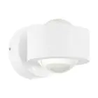 Eglo Wall Light Ono 2 Aluminium White 2.5W 250lm - 830 Warm White | IP20 