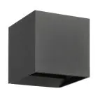 Eglo Wall Light Calpi 3 Aluminium Anthracite 2.8W 420lm - 830 Warm White | IP54